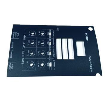 Custom Top Cover Membrane Switch Panel Sticker Graphic Overlay Waterproof PET PC Front Panel