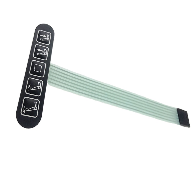 OEM Custom Tactile Membrane Switch Waterproof Keypad Panel Metal Dome Membrane Keyboard for Industrial Control Equipment