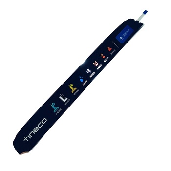 OEM capacitive touch membrane keypad with LED backlight