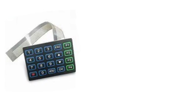Embossed tactile membrane switch panel