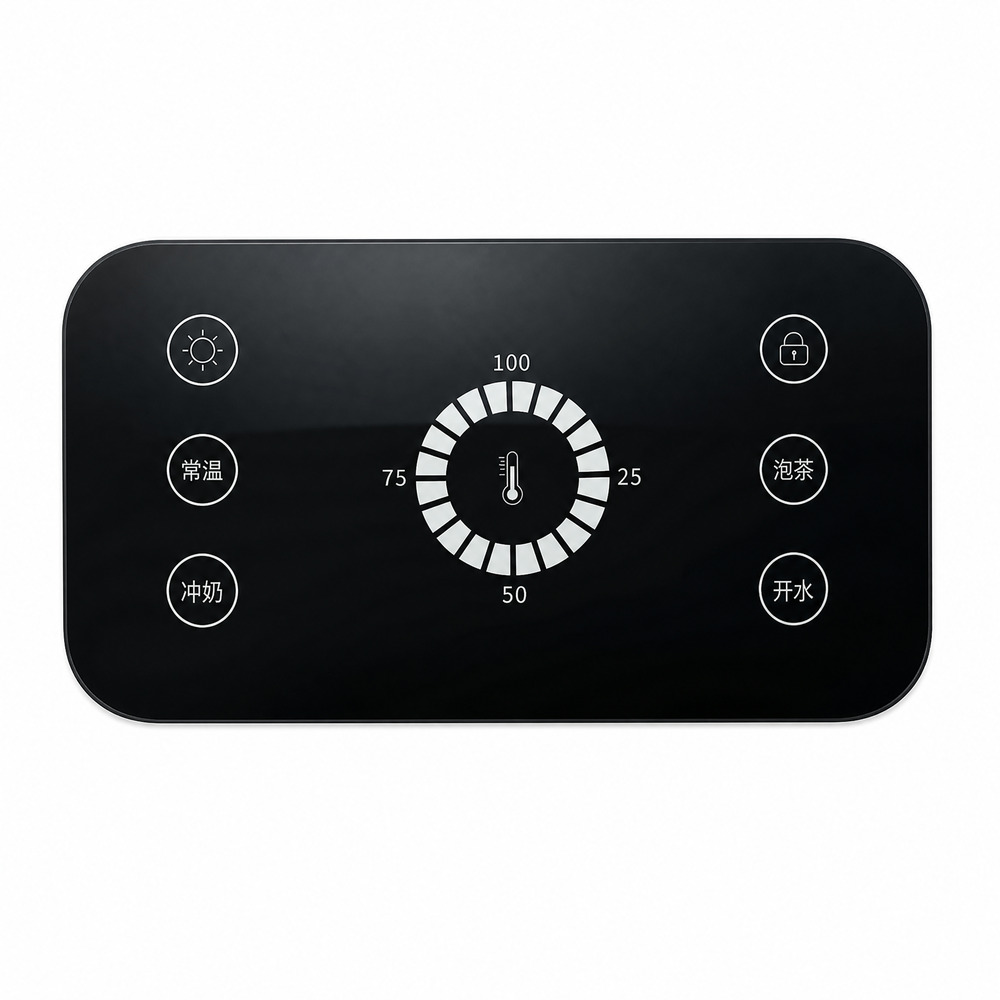 Water Dispenser Membrane Switch Control Panel with LED display