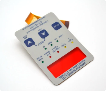 Custom IP67 Electronic Graphic Overlay Button Panel FPC Membrane Switch