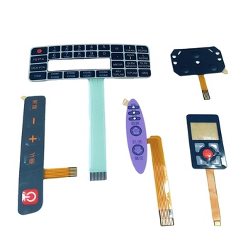 PC PET PMMA graphic overlay control panel