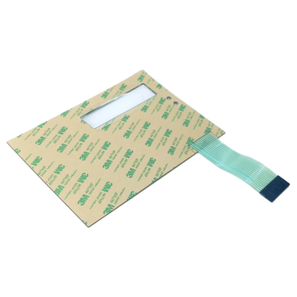 Customize Design Prototype Membrane Keypads Keyboards PET/PC Materials Silicone Buttons 3M467 Adhesive for Electronics