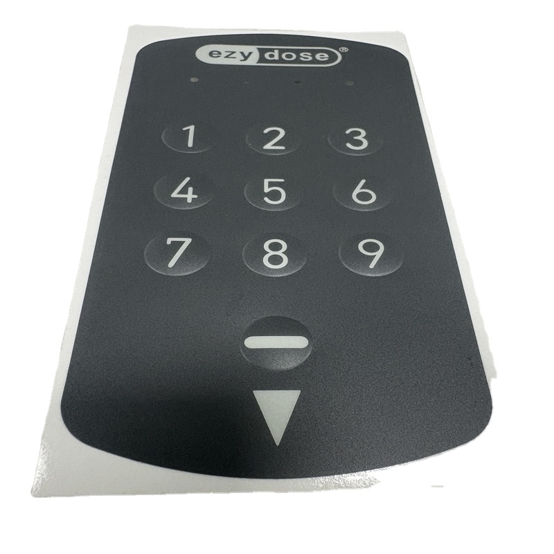 Matte Polycarbonate Reverse Printed Overlay