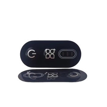 Customized Backlit Control Graphic Overlay Membrane Keyboard Switch Sticker for Remote Controller