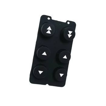 Customized Silicone Rubber Keypad Anti-glare Finish for Door Access Controllers