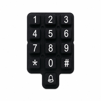 Waterproof Silicone Rubber Keypad for Medical Equipment Custom Solutions