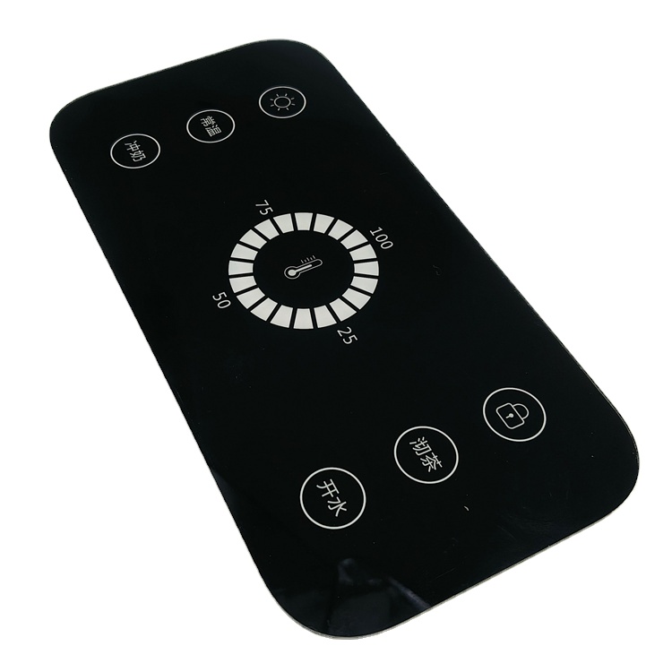 Consumer Electronics Adhesive Front Plastic Keypad PET/PC Panels Waterproof Graphic Overlay Customized Size Home Appliance