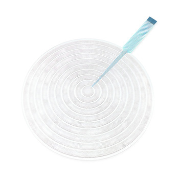 Silkscreen printed silver paste membrane circuit for dartboard