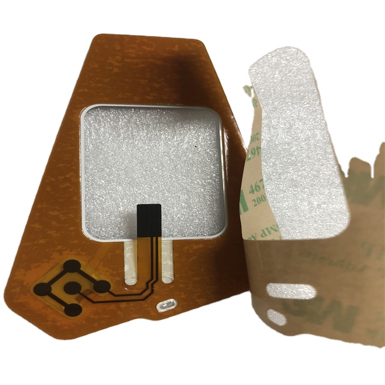 Custom Embossing Button Tactile Membrane Switch Keypad Waterproof PET Panel With FPC Tail for Remote Controller