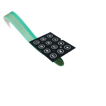 IP68 Backlight Membrane Switch Panel with 3M467 Adhesive