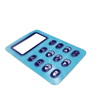 Good Low Price PET PC Button Membrane Switch Keypad Keyboard Panel for Remote Controller