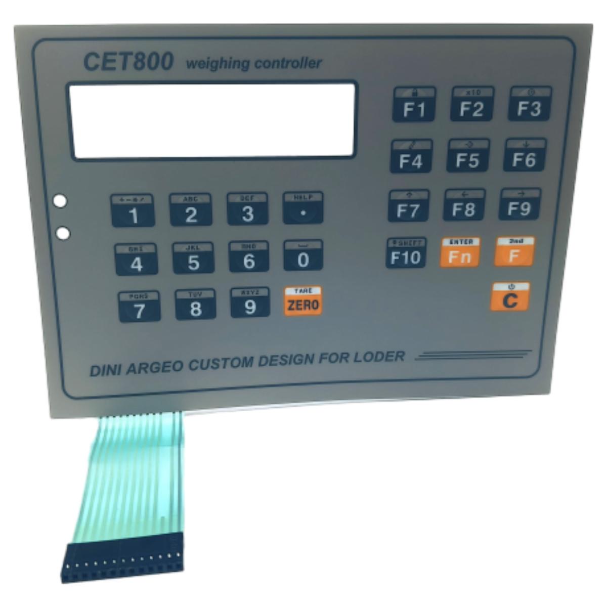 Customize Design Prototype Membrane Keypads Keyboards PET/PC Materials Silicone Buttons 3M467 Adhesive for Electronics