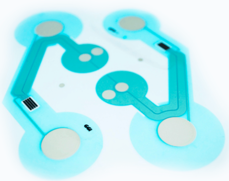 Custom Flexible Silver Ink Printed Circuit Membrane Pressure Sensor Thin Film Force Sensitive Resistor FSR Sensor