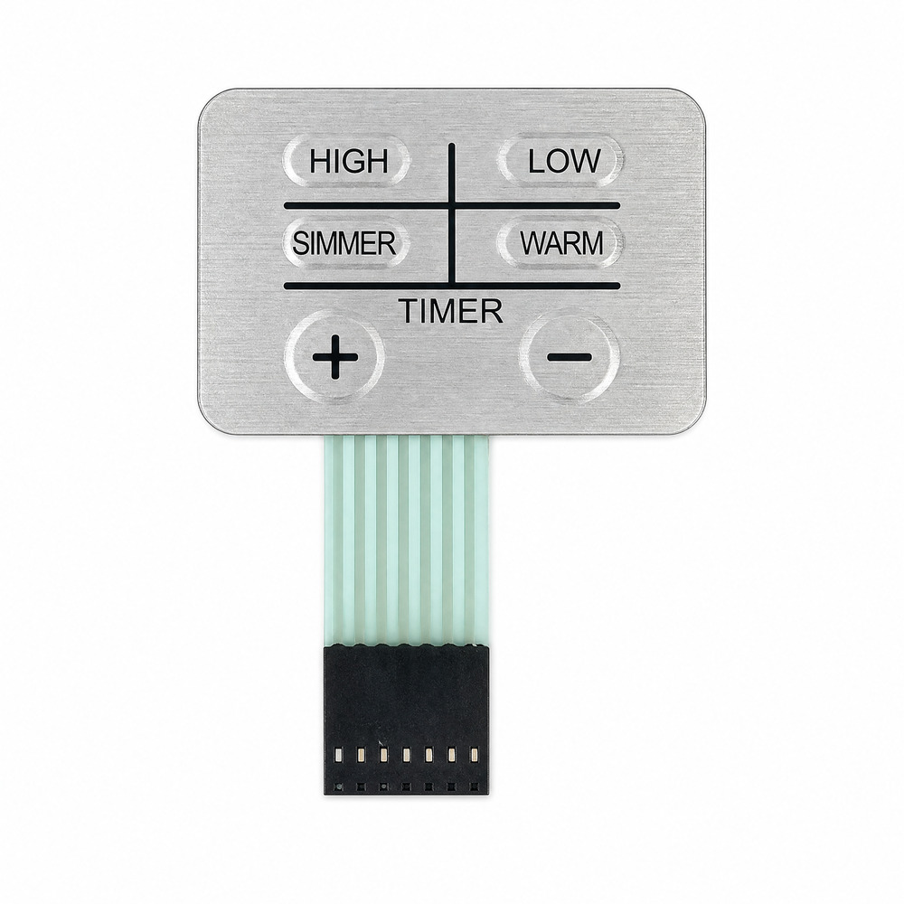 Custom Heat-resistant Waterproof Membrane Switch for Gas Stove & Oven