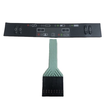 IP67 Waterproof Plastic Membrane Switch Control Panel LED Keypad