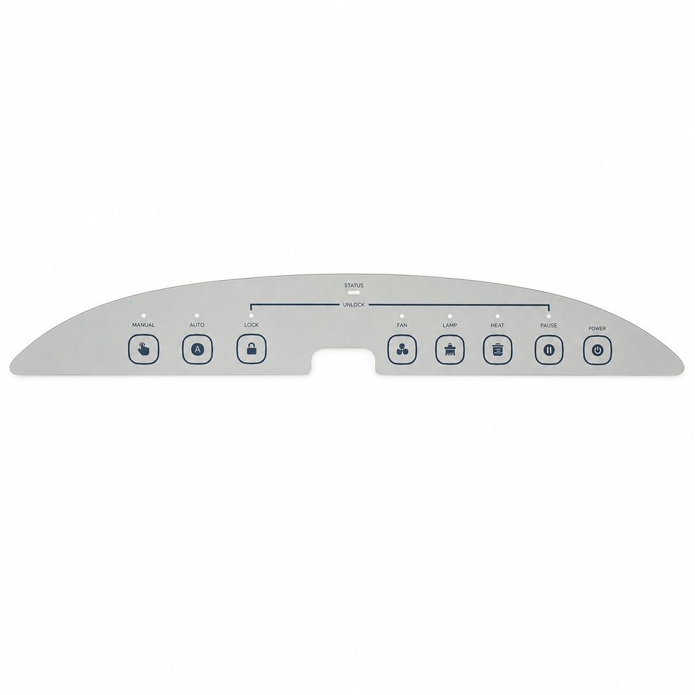 Graphic Overlay Membrane Switch FOR INDUSTRIAL HOME APPLIANCE MEDICAL