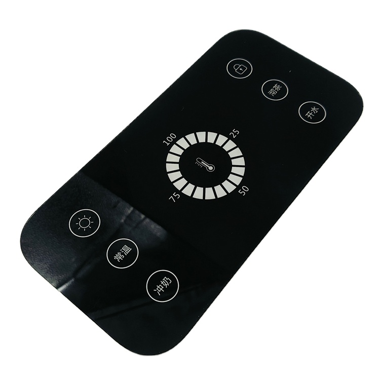 Consumer Electronics Adhesive Front Plastic Keypad PET/PC Panels