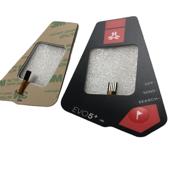 Waterproof embossed PET membrane keypad with FPC tail