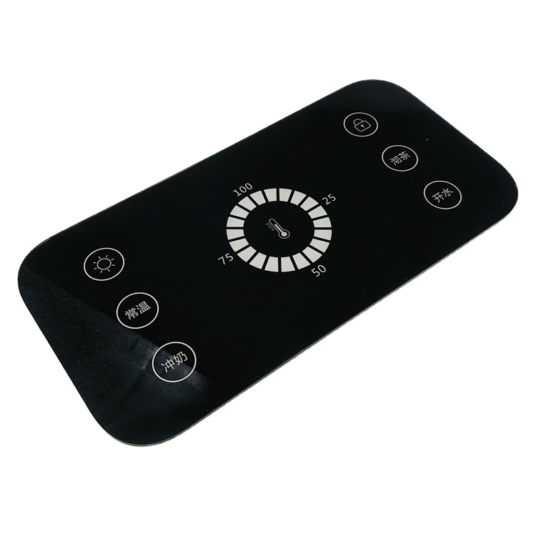 Consumer Electronics Adhesive Front Plastic Keypad PET/PC Panels Waterproof Graphic Overlay Customized Size Home Appliance