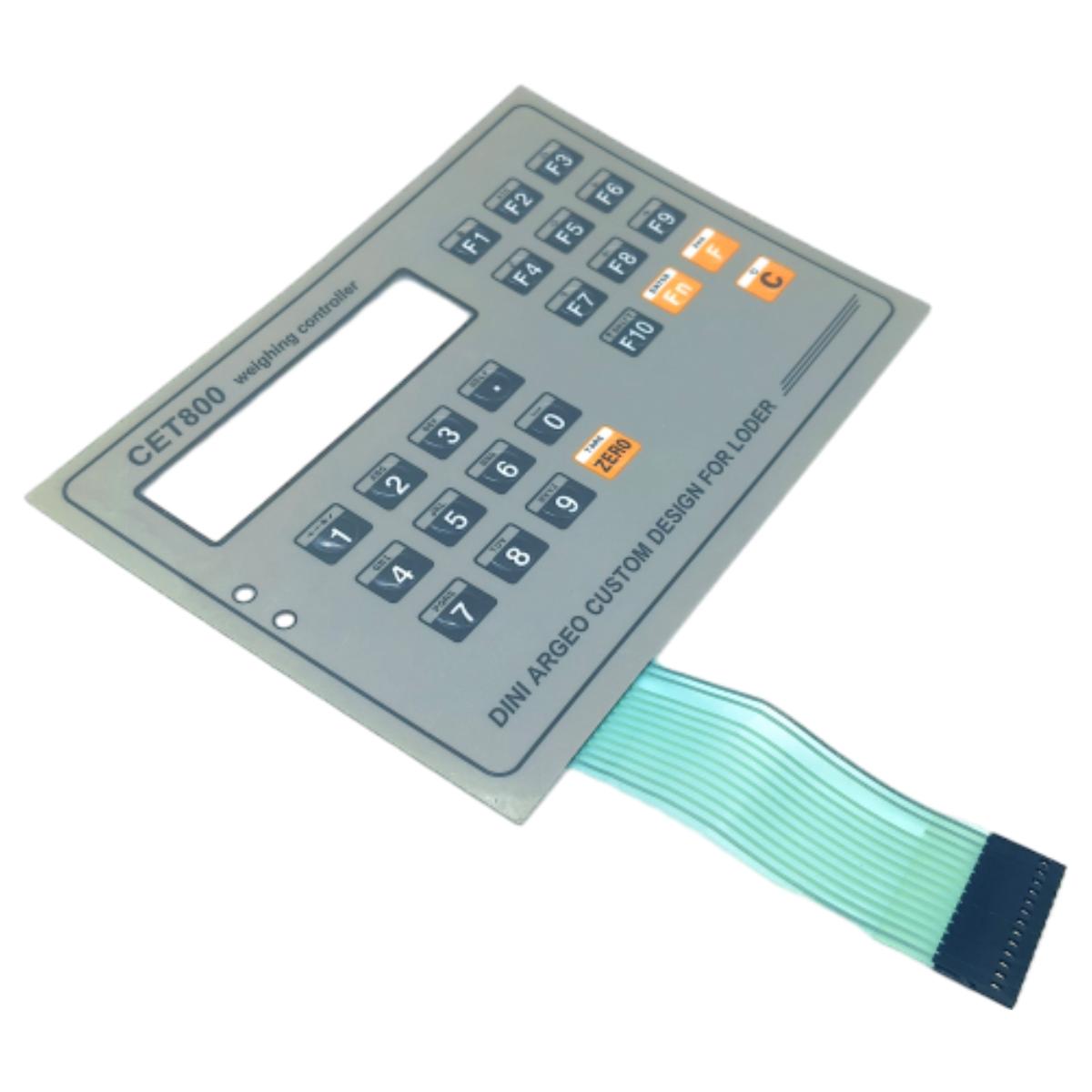 Prototype Silicone Membrane Keypads