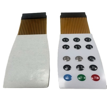 Custom FPC Circuit Tactile Membrane Switch Keypad for Industrial Automation