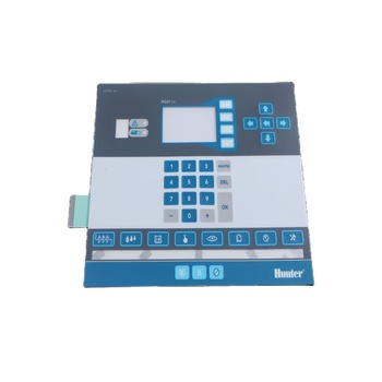 Aluminum Plate Backlit Membrane Switch Keyboard IP67 Industrial Control