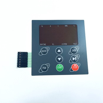 Custom Graphic Overlay Tactile Membrane Keypad for Controllers