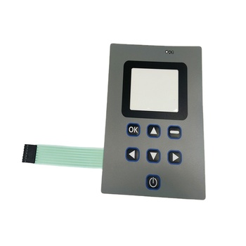 Embossing Keys Tactile Metal Dome Membrane Switch Keypad
