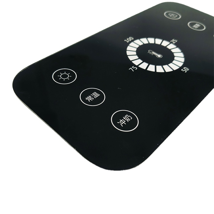 Consumer Electronics Adhesive Front Plastic Keypad PET/PC Panels Waterproof Graphic Overlay Customized Size Home Appliance