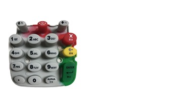Custom silicone rubber keypad